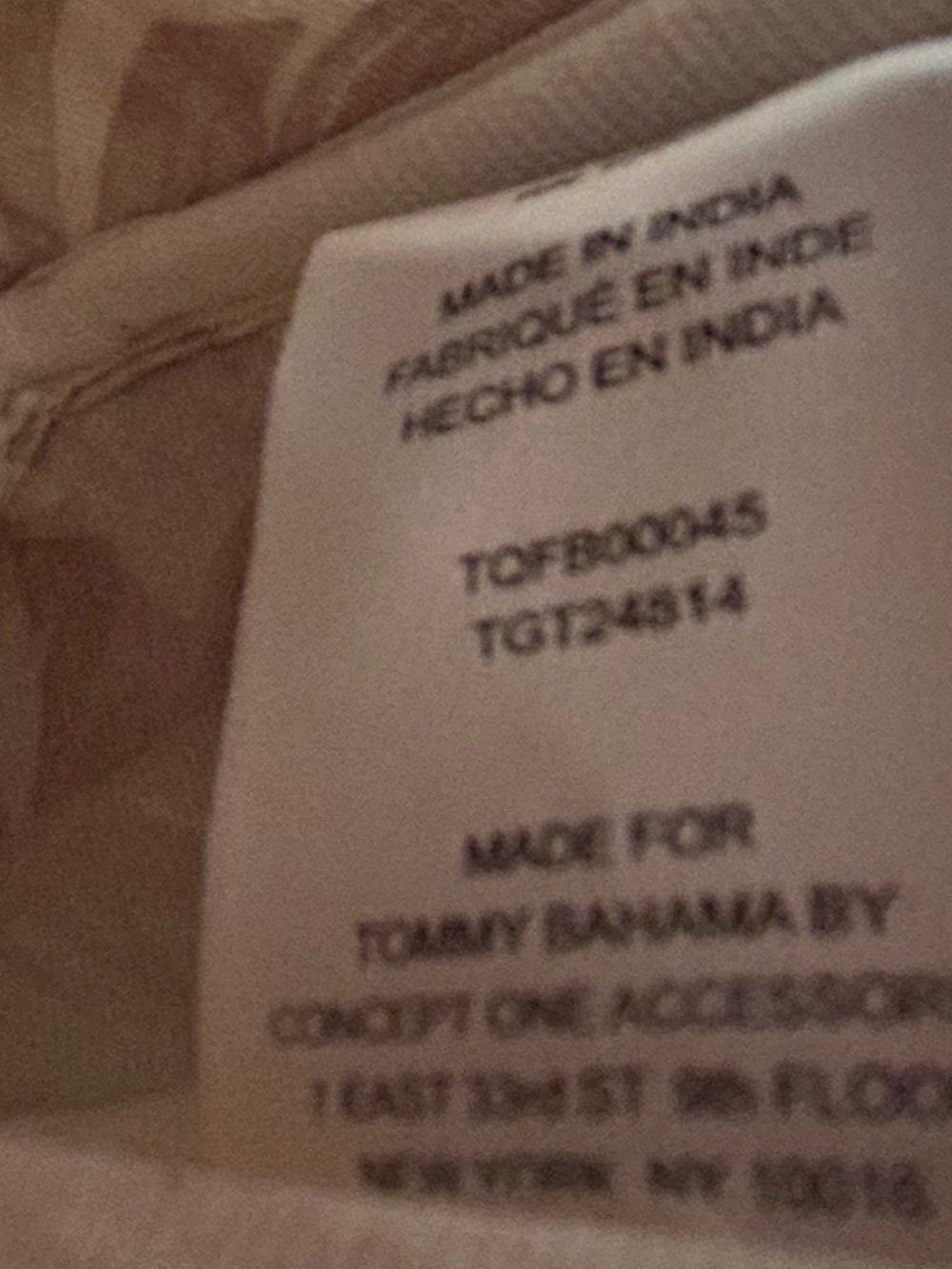 Tommy Bahama Cream and Brown Canvas Crossbody with Pineapple Detail - Picture 10 of 16